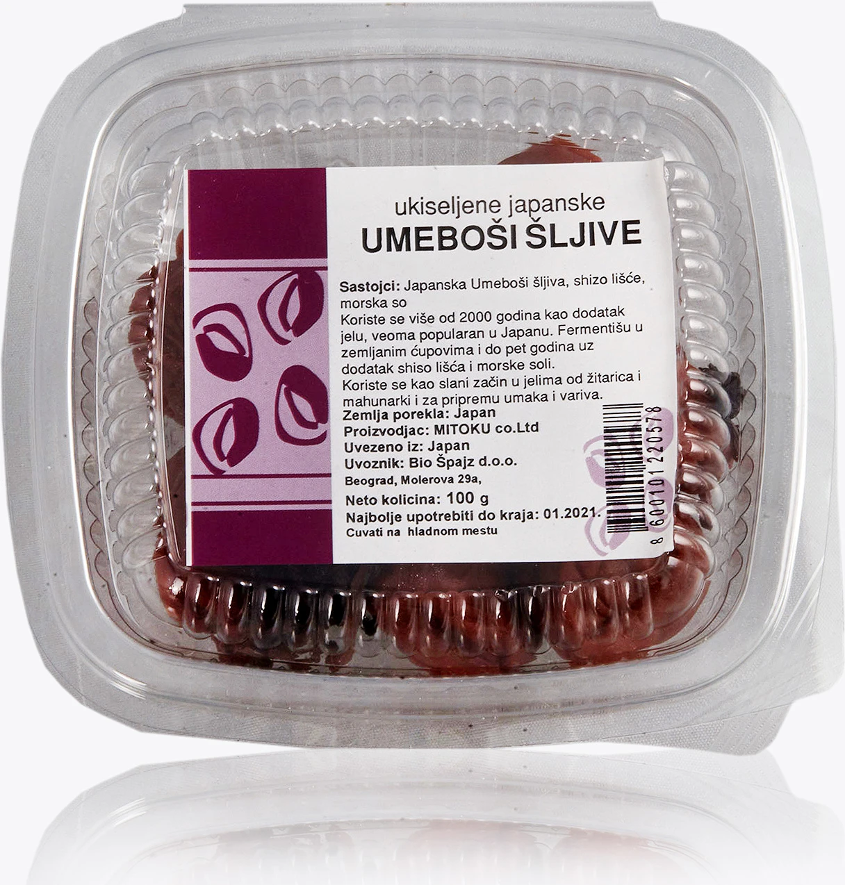 Umeboši šljive 100 g Mitoku